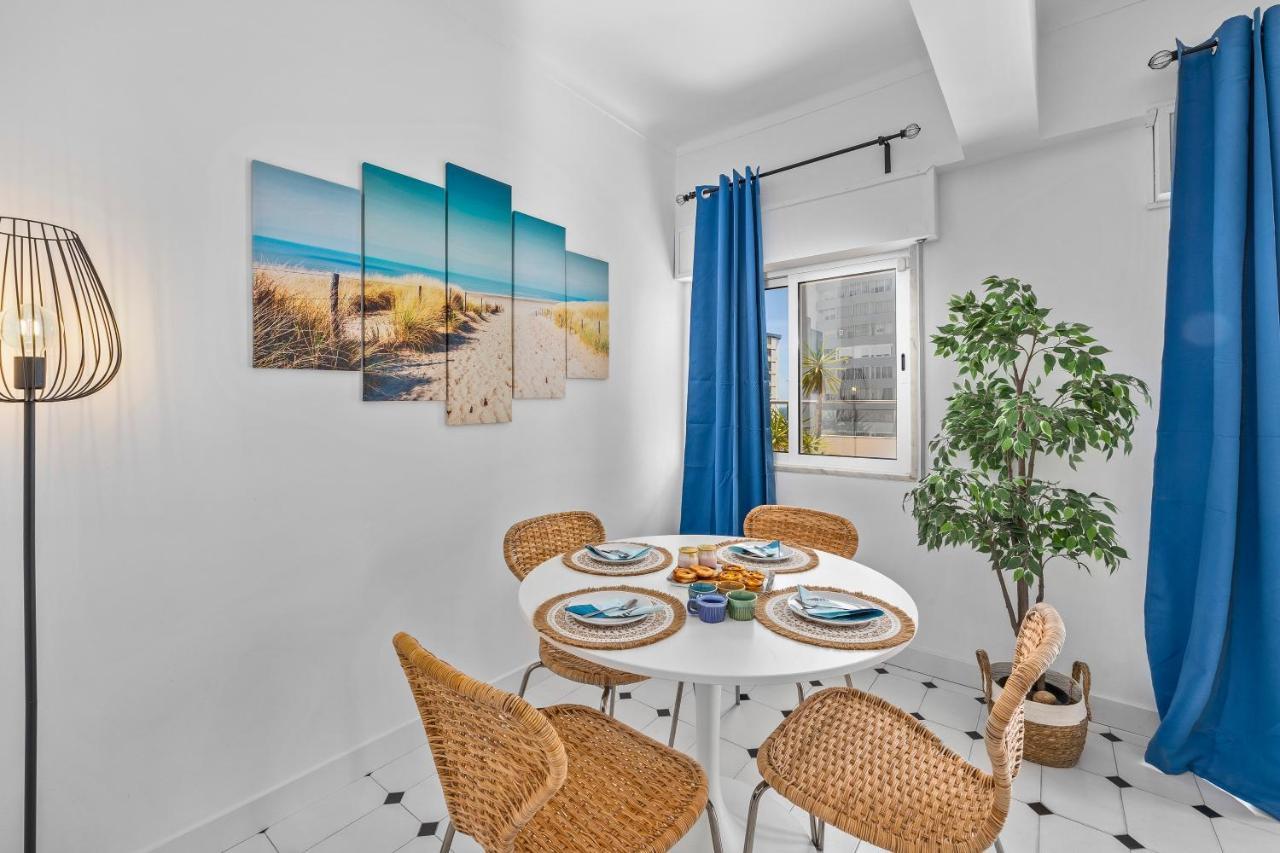 Seaview Penthouse In Algarve With Spacious Terrace Quarteira Eksteriør bilde