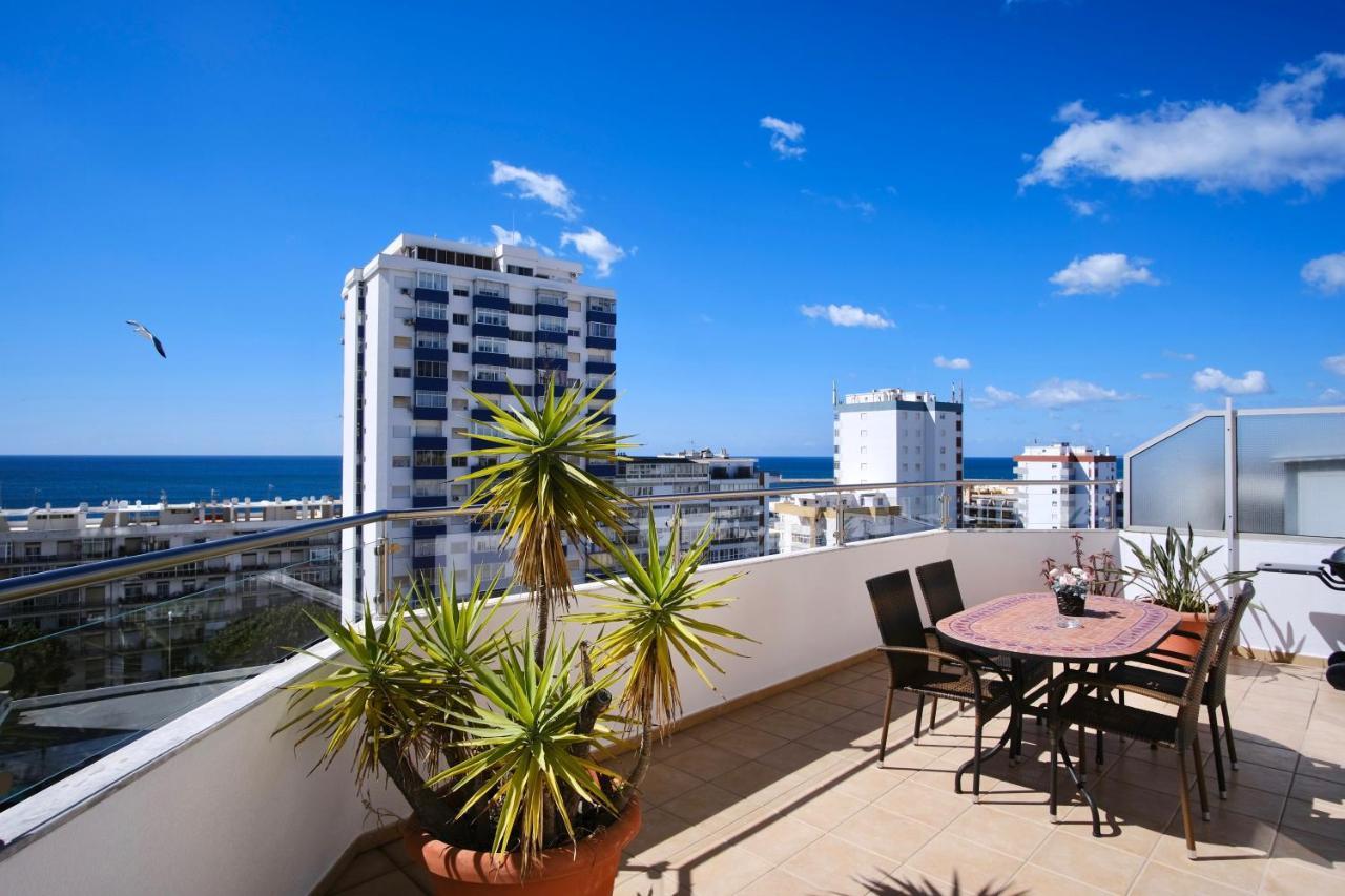 Seaview Penthouse In Algarve With Spacious Terrace Quarteira Eksteriør bilde